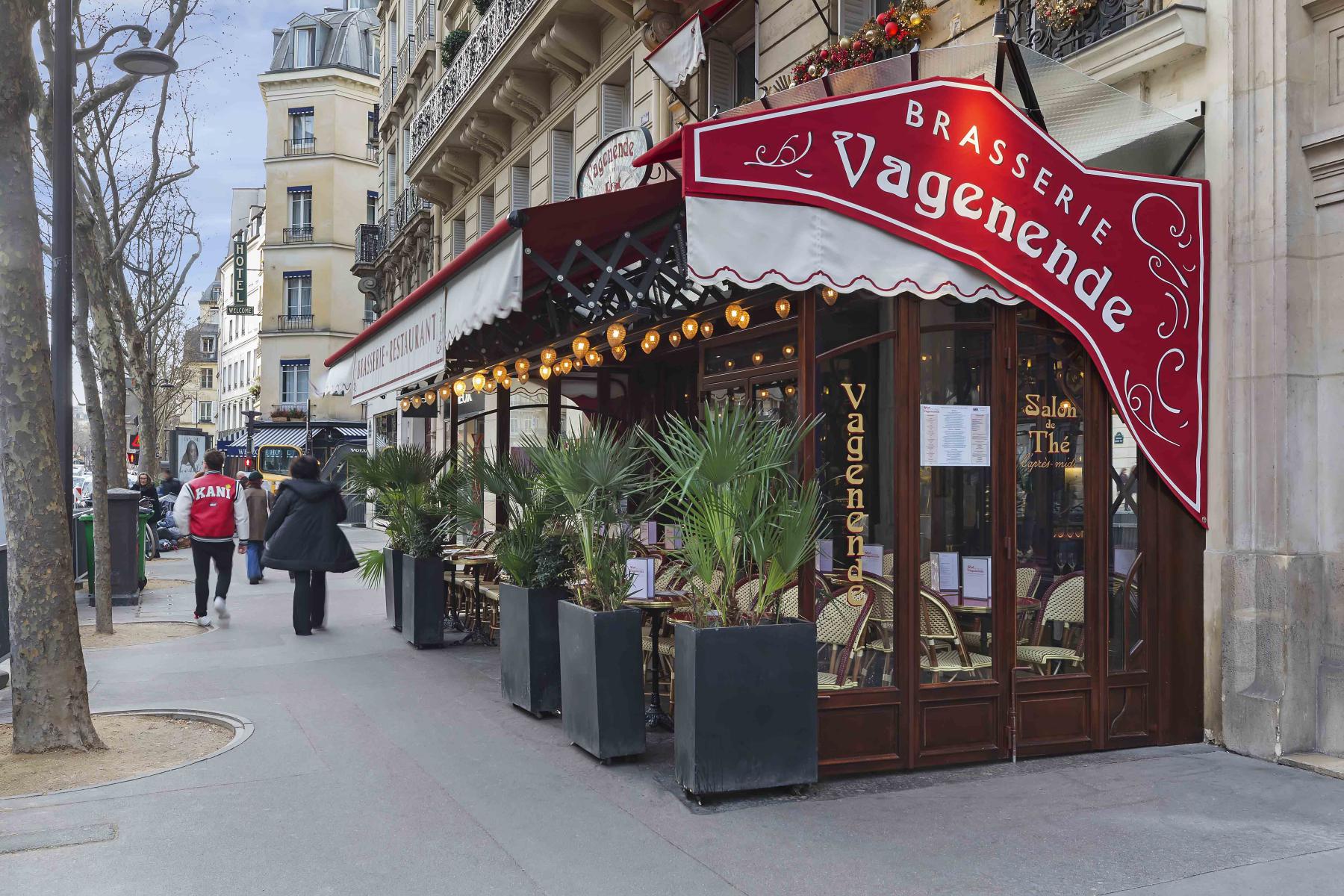 Brasserie-restaurant de style Art Nouveau à Paris